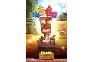 FIRST 4 FIGURES F4F Crash Bandicoot AKU Life Size REPLIKA Mask 65CM