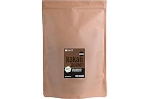 ‎WOHLTUER Roh Kakaopulver Rohkost Bio + Von Wohltuer + Nicht geröstet + Kalt verarbeitet + Aus Kleinbauernkooperative (1000g)