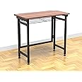 InnoFur® Aplos Folding Desk/Study Desk/Utility Desk with Shelf (Brown)