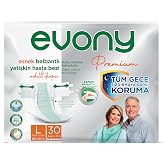 Evony Premium Yetişkin Bezi Large 30 Adet