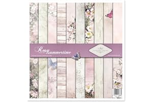 ITD Collection Paquete de Scrapbooking - Utiliza Papel para Scrapbooking - Haz Álbumes de Fotos Originales Como Nadie - Papel Decorativo - Decoupage - Hacer Tarjetas - 310x320 mm