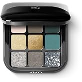 Kiko Milano Kiko G&ouml;z Farı Paleti - New Glamour Multi Finish Eyeshadow Palette 06 Green Vibes
