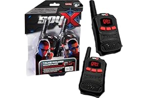 Spy X - Walkie Talkie - Zabawka i akcesoria szpiegowskie - Zestaw szpiegowski dla dzieci - Od 6 lat - Lansay
