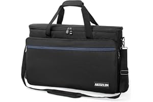 AKOZLIN Protector Gig Bag Controller Travel Shoulder Bag 23”×3.54”×14.2” Fit For Pioneer DDJ SR SR2 RR Denon MC4000 Numark NVII Mixtrack Pro 3 NV Platinum Controller