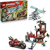 LEGO NINJAGO Ninja Aracı Ağa&ccedil; Ev Savaşı 71857-7 Yaş ve &Uuml;zeri &Ccedil;ocuklar i&ccedil;in Kai, Zane, Jay, Euphrasia ve Asit Canavarı Minifig