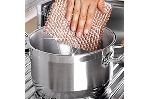 Maximex Chiffon en cuivre Lot de 3 Cuivre