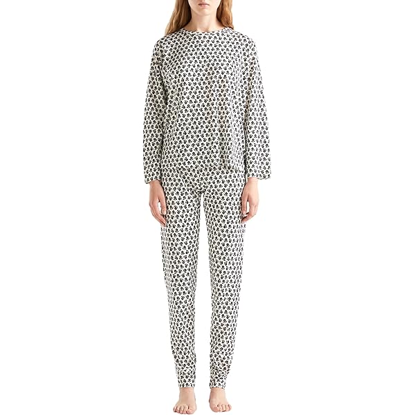 Pantalone Pigiama United Colors Of Benetton Donna - 100% Cotone, Comodo Con Elastico In Vita, Tasc - Foto 9