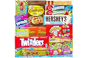 ‎CANDY & BAR JUMBO USA Original BOX | 21 Original Süßigkeiten & Snacks | American Candy Mix | Weihnachts-Feeling Sweets | Birthday & Holiday Candy Box | Candy & Bar®