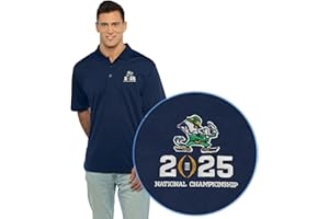 Vantage Apparel Herren Notre Dame Fighting Irish National Championship Bound Polo Notre Dame Fighting Irish National Championship Bound Polo (1er Pack)