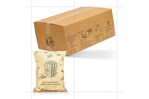 KoRo - Pop-corn sucré salé bio 10 x 90 g