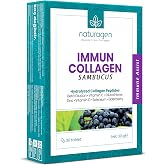 Naturagen Immun Collagen 30 Tablet Bağışıklık G&uuml;&ccedil;lendirici Hidrolize Kolajen Peptitleri Tip 1 3 + B. Glukan + Vitamin A B6 B1
