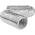 Aluminium Foil Flexible Ventilation Hydroponic Accessory Duct 4" 5" 6" 8" 10" 12 (12" 315mm 5m)