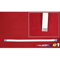 Nappe (ruban) Câble 16 Pins Universel - Longueur 15cm, Connecteurs Même Face, Blanc, Neuf