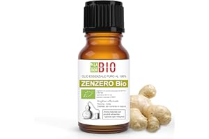 Jengibre Bio Aceite Esencial 100% Puro 5 ml - Uso Alimentario Terapeutico Cosmetico Aromaterapia - Laborbio
