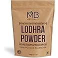MB Herbals Lodhra Powder 100gm पठानी लोध Lodhra Chhal Powder Pathani Lodh