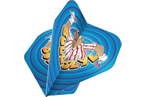 DARTS CORNER Bullseye Dart Flights | 100 Micron Premium Extra Strong Standard No2 Flight | Availble in Sets of 1,3,5,10