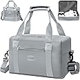 CS COSDDI Designed for Ryanair Cabin Bag 40x20x25 Underseat Carry-ons Bag, Expandable for Easyjet Cabin Bag Travel Bag with Trolley Sleeve Weekend Overnight Bag Hand Luggage Bag for Women Men