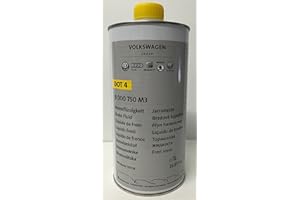 Volkswagen Original VW Pièces Original Le Liquide de Frein DOT4, 1 Litre