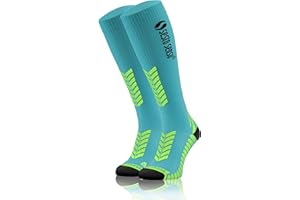 sesto senso Skarpety uciskowe dla kobiet i mężczyzn, wysokie skarpety sportowe, skarpety do biegania