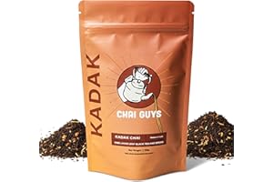 Karak Chai CTC BOP Loose Leaf Tea Blend with Cinnamon & Cardamom – Creamy Indian Tea, Enjoy Hot, Cold, or as a Chai Iced Latte, 125g – Chai Guys