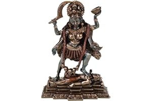 VERONESE BY JOH. VOGLER GMBH Veronese 708-7535 Kali - Figura decorativa (20 cm), diseño de la diosa india de la muerte Shiva