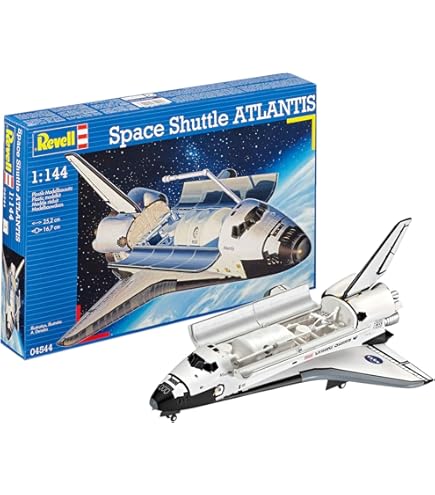 TAMIYA 300060402 1/100 Space Shuttle Atlantis, Blue : Amazon