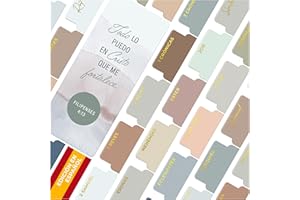 OFFILICIOUS 100 Bohemio Etiquetas Para La Biblia Católica En Español - Accesorios Para El Bíblico De La Santa Biblia - Dorado Etiquetas De La Biblia Para Mujeres Y Hombres, Accesorios Para La Biblia