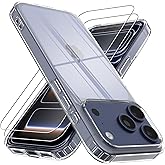 4-in-1 IPhone 14 Pro Max Case With Screen & Lens Protectors - Airbag Protection, Clear Bumper Design