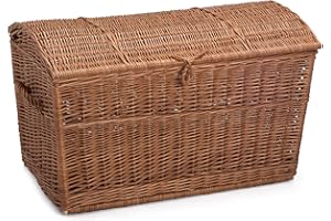 Prestige Wicker Willow Chest Storage Large, Natural