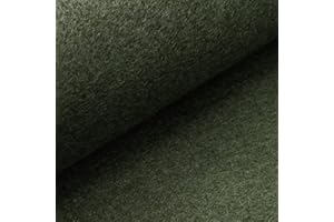 MERCERIA POUR TOI... Tessuto Pannolenci Ritaglio 50 x 60 cm Vari colori Hobby Cucito Creativo Pupazzi Fai da Te Pannello Stoffa Tessuto (700 Muschio)