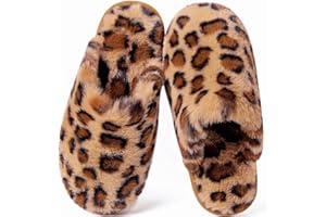 COSWIND Kapcie damskie męskie damskie puszyste z pianką z pamięcią kształtu uroczy zimowy dom przytulne wsuwane futrzane miękkie puszyste pluszowe na zewnątrz wewnątrz unisex