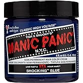 Manic Panic High Voltage Classic Cream Formula Colour Hair Dye (Shocking Blue)