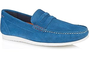 Silver Street London Stanhope Mens Casual Suede Slip on Loafers Sizes 7-12