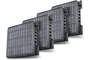 YELID 4 Aktivkohlefilter für Liebherr Kühlschränke 9096989 9882460 9882429 988246000 Fresh Air Filter für Liebherr Kühlschränke Luftfilter 7440021-00 Ersatzfilter Kühlschrankfilter