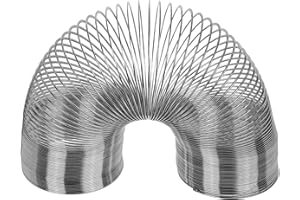 PhiLuMo Spirl74 - Espiral de metal XL para escalera, 8 cm de diámetro, color plateado