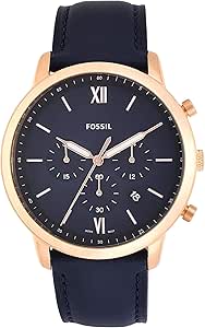 Fossil Neutra Montre chronographe à quartz en acier inoxydable pour homme