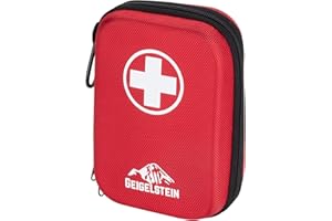 ‎GEIGELSTEIN GEIGELSTEIN Reise Erste Hilfe Set, Made in Germany, mit Edelstahl Pinzette für Wandern, Fahrrad, Bergsteigen und Outdoor