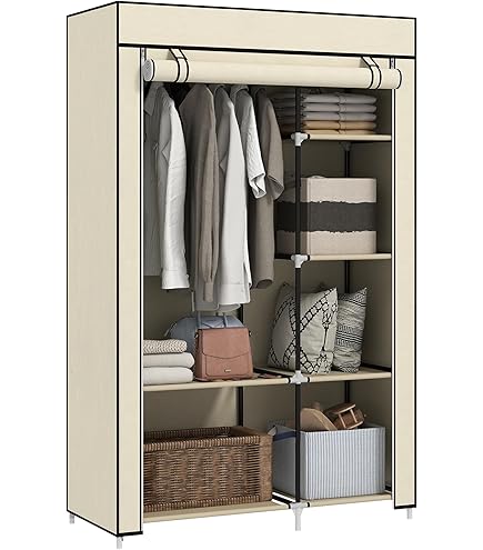 Ruhhy Kledingkast - 170 x 170 cm - zwart - opvouwbaar - c Ruhhy Kledingkast - 170 x 170 cm - zwart - opvouwbaar - c