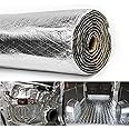 Wawasia Heat Sound Deadening Insulation Mat, Noise and Heat Shield Insulation Closed Cell PE Foam, Vibration Dampening Material, for Car Hood Trim Roof Door and Trunk, 80x20 inch, 394mil(10 mm)