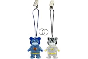 ‎SAFETY REFLECTOR OF FINLAND SAFETY REFLECTOR OF FINLAND; Superheller Reflektor; Nachhaltig und langlebig; Stilvoller Anhänger für Rucksäcke, Kinderwagen, Kleidung usw.