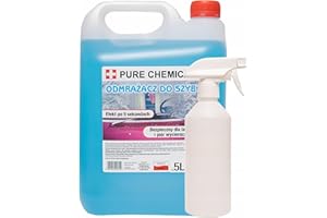 ‎PURE CHEMICAL BY CHOSA Pure Chemical Scheibenenteiser Spray Auto 5L – Eisfrei Spray für Autoscheiben – Anti EIS & Frost Spray mit Sprühkopf – Schnellwirkender Enteiser für klare Sicht