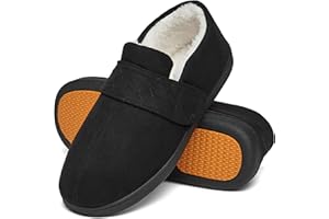 Mishansha Chausson Homme Hiver Chaude Pantoufle Mousse Mémoire GR.39-48