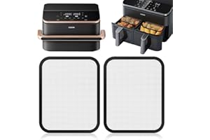 POFIBO Protección contra salpicaduras de malla fina de acero inoxidable para Cosori Airfryer 8,5 L/Dual Blaze TwinFry 10 L, accesorio para freidora de aire caliente, protección contra salpicaduras de grasa