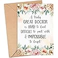 Doctor Card - Doctor Leaving Card - A Truly Great Doctor Is Hard To Find - Farewell Card - Appreciation Card - Retirement Card