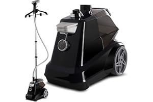 SA BI Professional 2200 W Garment Steamer Upright with 3L Water Tank, Steamer Clothing KILLS GERMS and Releases Wrinkles in no Time, Clothes Steamer Suitable for all Fabrics