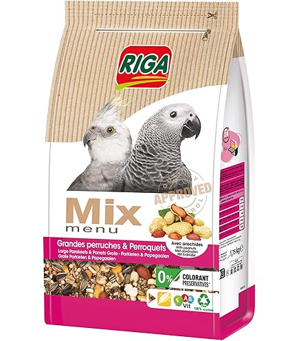 VILLFUL 500 Stück Bunte Vogelketten-Clips - Geometrische Kunststoffglieder Für Papageien Spielzeug