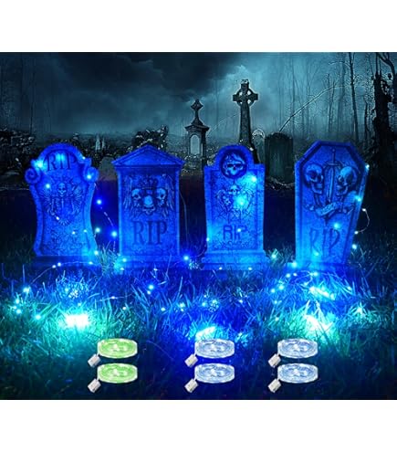 iShabao Halloween decoratie buiten, 3D dynamische Halloween projector met timer, waterdichte led-projectielamp met witte Magere Hein voor muur, raam, tuin, binnenplaats, feest