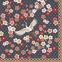 20 tovaglioli con scomparti asiatici, decorazione da tavolo, decoupage, tecnica dei tovaglioli, 33 x 33 cm