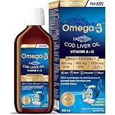 Nutraxin Omega-3 for Kids 150 ml &ndash; &Ccedil;ocuklar İ&ccedil;in Balık Yağı Şurubu, DHA ve EPA, Portakal Aromalı