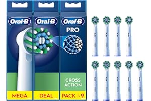 Oral-B Pro Cross Action borsthuvuden, 9st